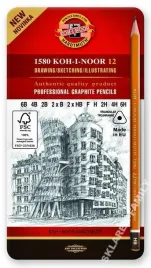 koh-i-noor-olowek-grafit-art-6b-6h-kpl-12-szt-1582