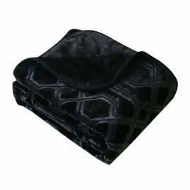gruby-czarny-koc-akrylowy-160x200-vito
