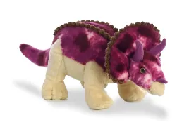 zwierzaki-aurora-world-maskotka-pluszowy-dinozaur-triceratops-32-cm