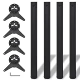 242139-4-height-adjustable-table-legs-black-710-mm