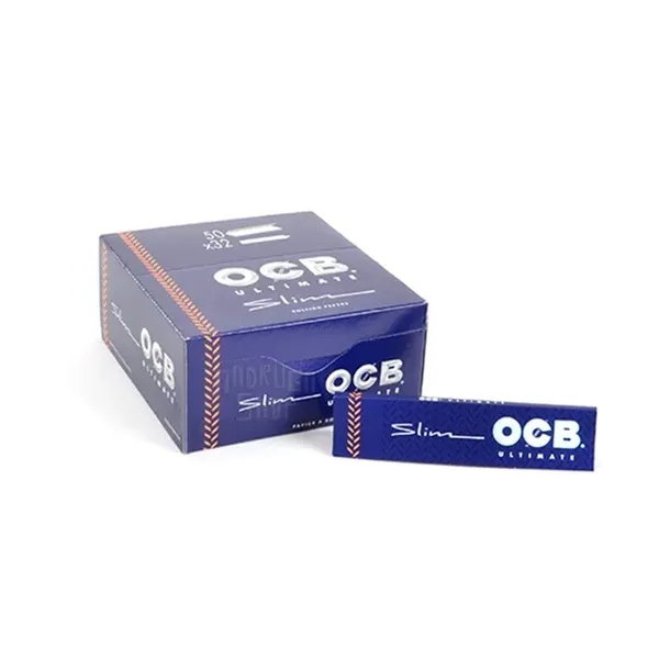 ocb-ultimate-bibulki-slim-biale-stan-nowy