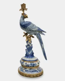 porcelanowy-swiecznik-papuga-bialo-niebieska-p