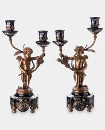 porcelanowe-swieczniki-z-aniolkami-czarne