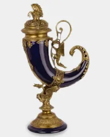 porcelanowy-rog-obfitosci-cornucopia-granat