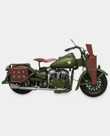 motor-wojskowy-ze-strzelba-i-sakwami-model-metalowy