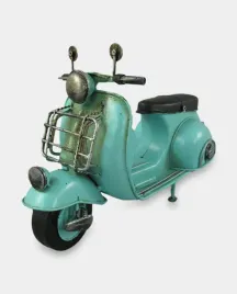 skuter-vespa-mietowy-model-metalowy