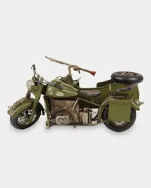 motor-wojskowy-z-bocznym-wozkiem-i-strzelba-model-metalowy