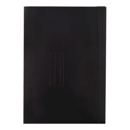 teczka-z-gumka-a4-czarna-lakierowana-320g