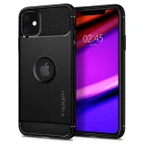 spigen-rugged-armor-iphone-11-matte-black