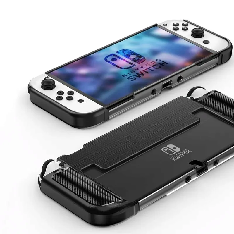 tech-protect-tpucarbon-nintendo-switch-oled-black