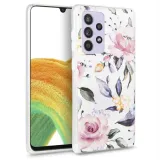 tech-protect-floral-galaxy-a33-5g-white