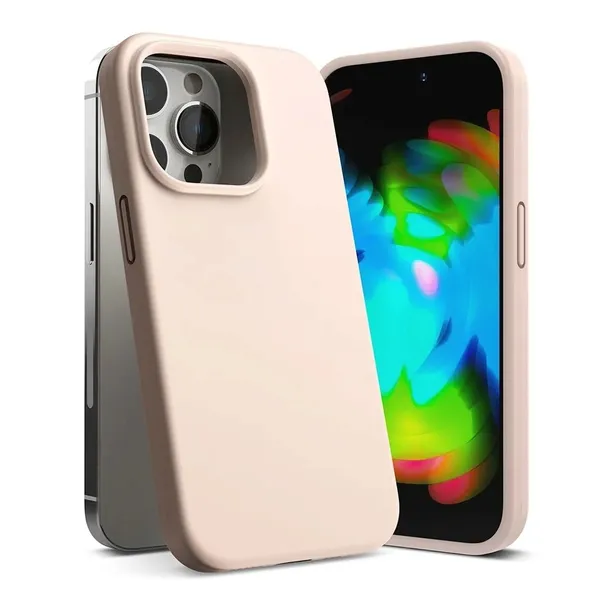 ringke-silicone-iphone-14-pro-pink-sand
