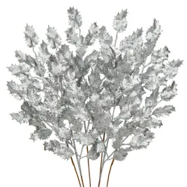 6x-galaz-dekoracyjna-swiateczna-58-cm-brokat-liscie-debu-sztuczna