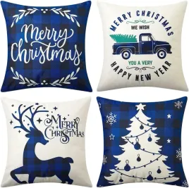 poszewka-na-poduszke-poszewki-swiateczne-niebieskie-krata-vintage-45-x-45cm