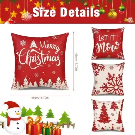 poszewka-na-poduszke-4x-poszewki-swiateczne-czerwone-vintage-45-x-45cm