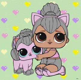 malowanie-po-numerach-lol-surprise-40x40cm