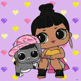 malowanie-po-numerach-lol-surprise-40x40cm