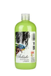 farba-akrylowa-artisto-premium-acrylic-500-ml-jasno-zielona