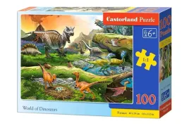 puzzle-100-el-world-of-dinosaurs-dinozaury