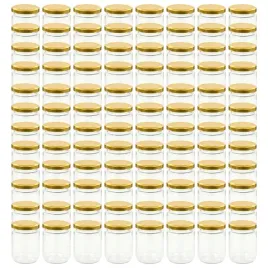 szklane-sloiki-na-dzem-zlote-pokrywki-96-szt-230-ml