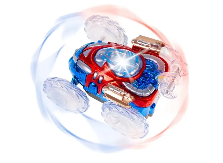 kaskader-samochod-kosmita-akrobata-crazy-car-material-karton-plastik