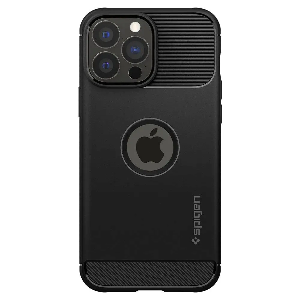 spigen-rugged-armor-iphone-13-pro-max-matte-black
