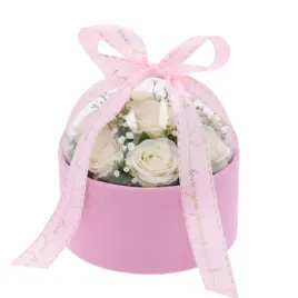 rozowy-welurowy-flower-box-pudelko-na-kwiaty-slodycze-prezent-na-walentynki