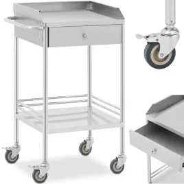 wozek-hotelowy-serwisowy-stal-2-polki-szuflada-62-x-82-x-46-cm