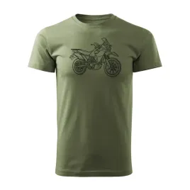 koszulka-motocyklowa-z-motocyklem-na-motor-kawasaki-klr-meska-khaki-regular
