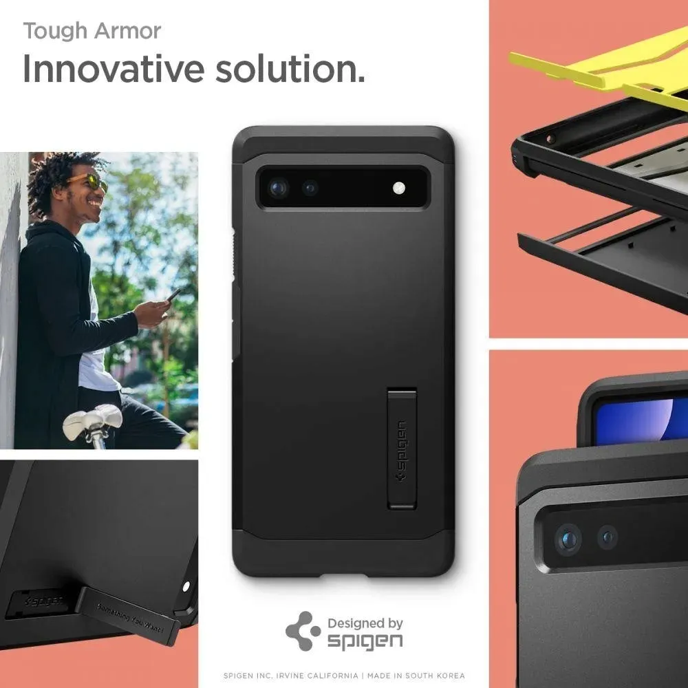 spigen-tough-armor-google-pixel-6a-black