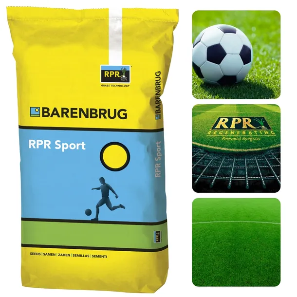 Trawa Barenbrug RPR Sport 15kg Boiskowa Samoregenerująca Szybkorosnąca