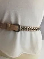 pasek-damski-bezowy-2cm-dzety-material-dominujacy-syntetyk