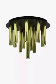 okragla-lampa-sufitowa-gocce-do-salonu-tuby-czarne-zlote