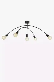 sufitowa-lampa-sypialniana-crux-czarna-nad-lozko-loft