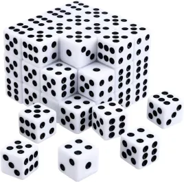 kosci-do-gry-kostki-szescienne-6-scian-klasyczne-wysokiej-jakosci-50-sztuk