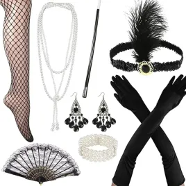 akcesoria-damskie-retro-styl-vintage-perly-wachlarz-przebranie-lata-20