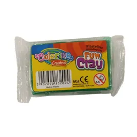 colorino-plastelina-fun-clay-60-g-zielona