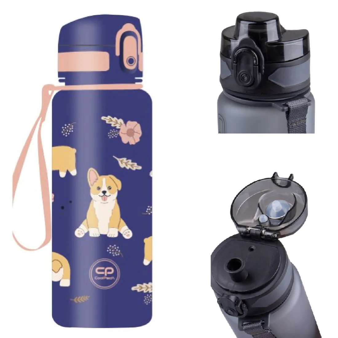 coolpack-bidon-brisk-mini-wzory-400ml