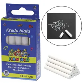 flamingo-kreda-biala-okragla-do-tablicy-10-szt