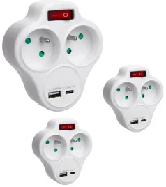 rozgaleznik-gniazdo-2-gniazdka-ladowarka-usb-z-wylacznikiem-zestaw-3-sztuk