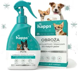 obroza-na-pchly-kleszcze-pasozyty-dla-malych-psow-do-6-miesiecy-plyn-happs