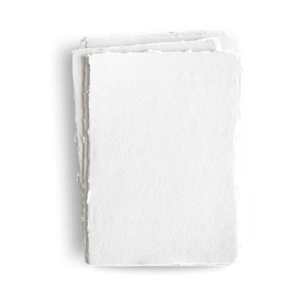 Artystyczny Papier Czerpany A4 Zestaw 5 Szt. Ręcznie Robiony Akwarelowy