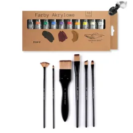 farby-akrylowe-x10-22ml-pedzle-malarskie-artystyczne-x6-zestaw-do-malowania
