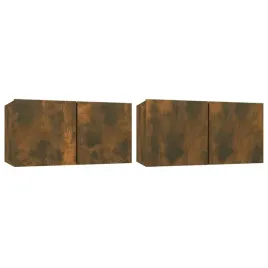 szafki-wiszace-pod-tv-2-szt-przydymiony-dab-60x30x30-cm