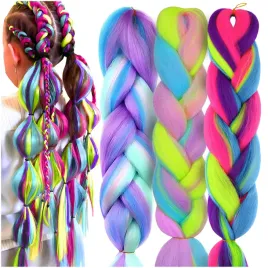 3x-wlosy-syntetyczne-do-warkoczykow-kolorowe-warkoczyki-tecza-doczepy-130cm