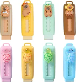 gumki-do-scierania-mazania-wysuwane-szkolna-zestaw-8-szt-kapibara-zolwie