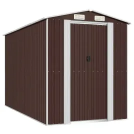 szopa-ogrodowa-ciemny-braz-192x357x223-cm-stal-galwanizowana