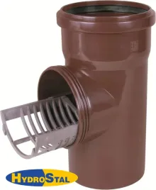 rewizja-rury-spustowej-110-brazowa-czyszczak-z-sitkiem-pvc