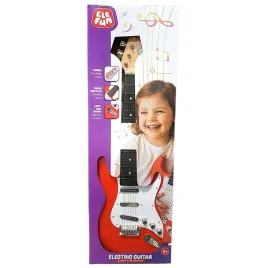 elefun-gitara-elektryczna-czerwona-instrument-muzyczny