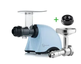 zestaw-wyciskarka-sana-euj-707-jasny-blekit-prasa-sana-euj-702-prezent